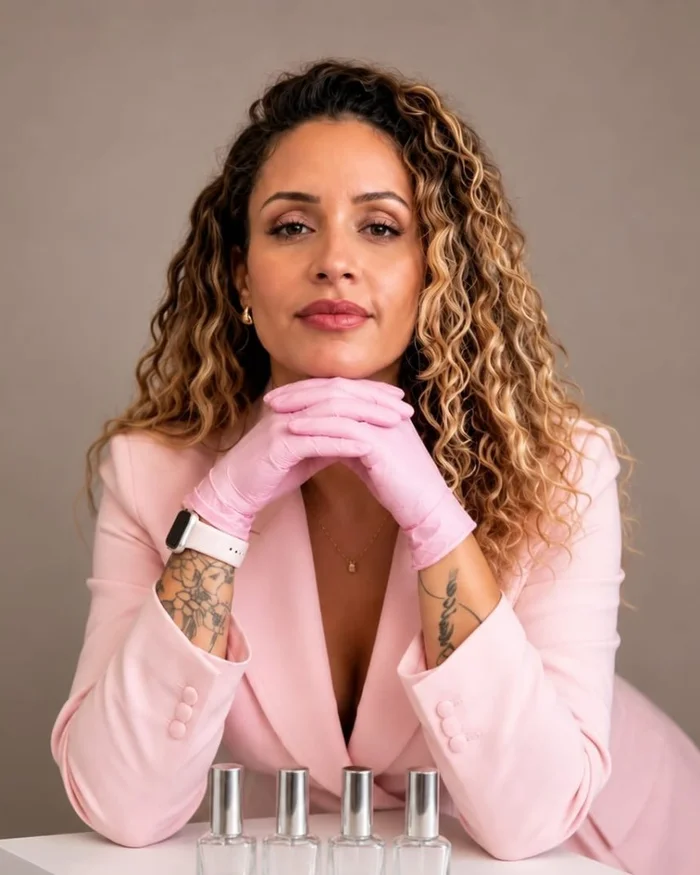 Retrato de Maianne, nail designer responsável pelo atendimento